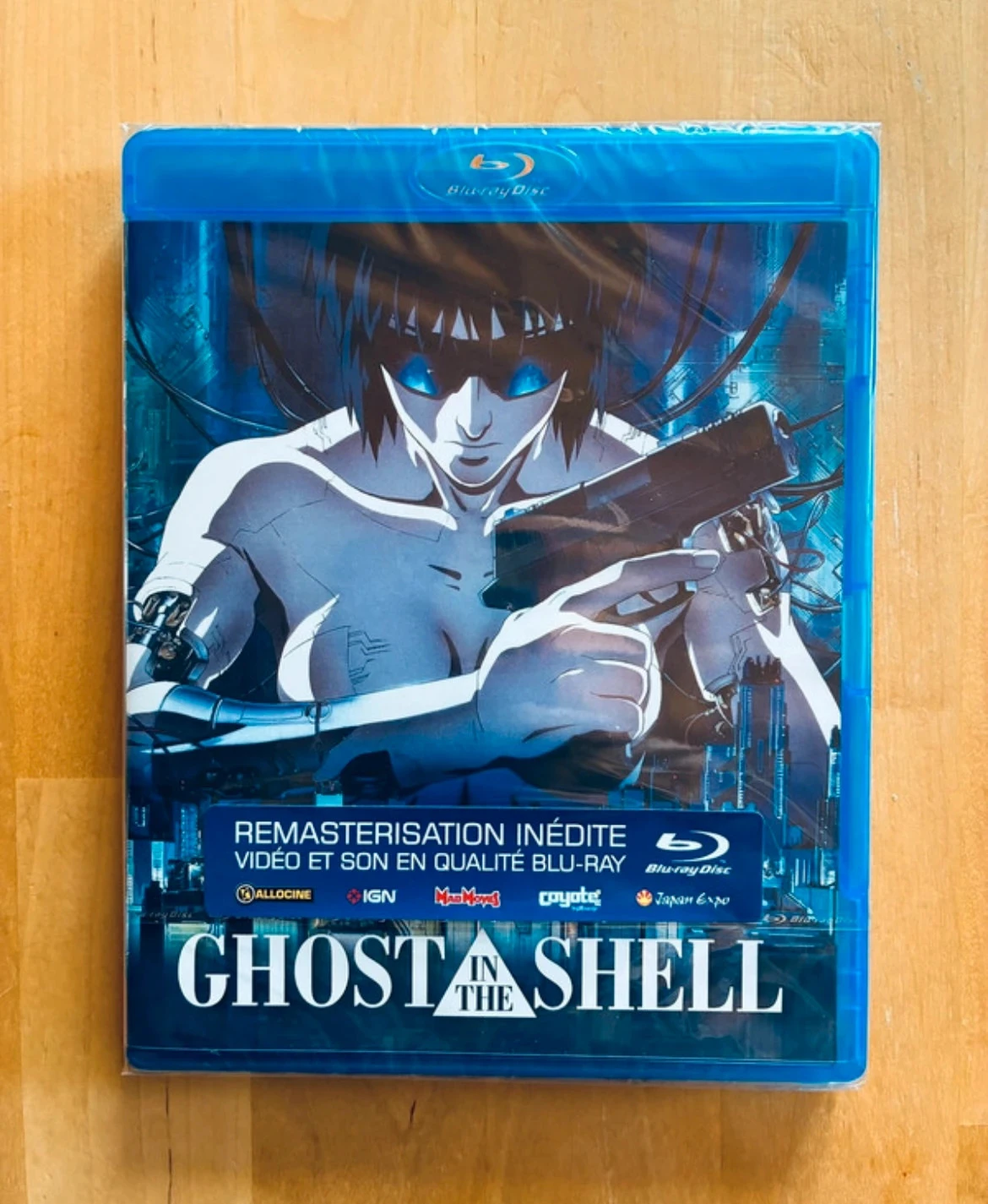 Blu-ray Ghost in the Shell de Mamoru Oshii.